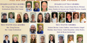 2026 Short Term Mission Team Members