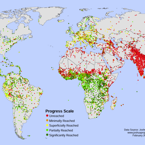 Unreached People Groups Map Unreached People Groups Map